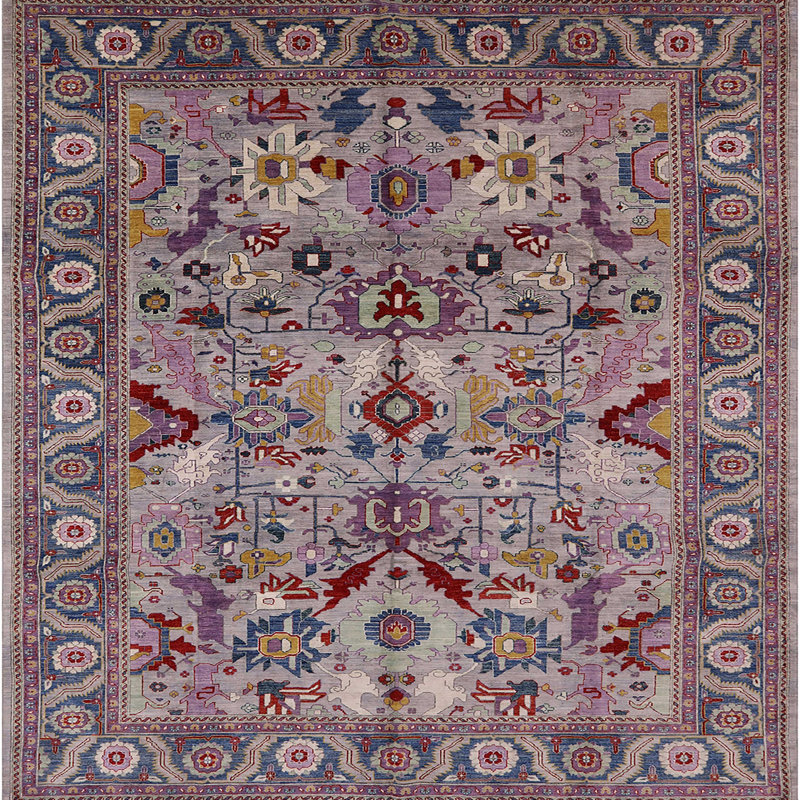 Paisley Indoor Rug, Square 5'