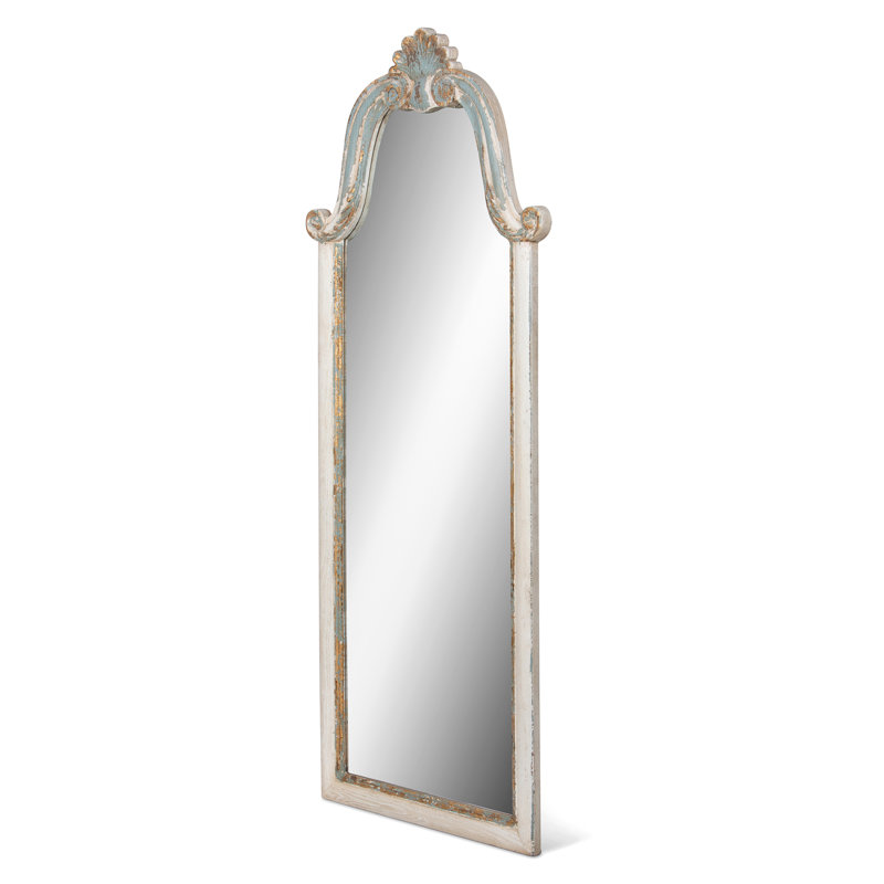 Vestibule Wood Flat Wall Mirror