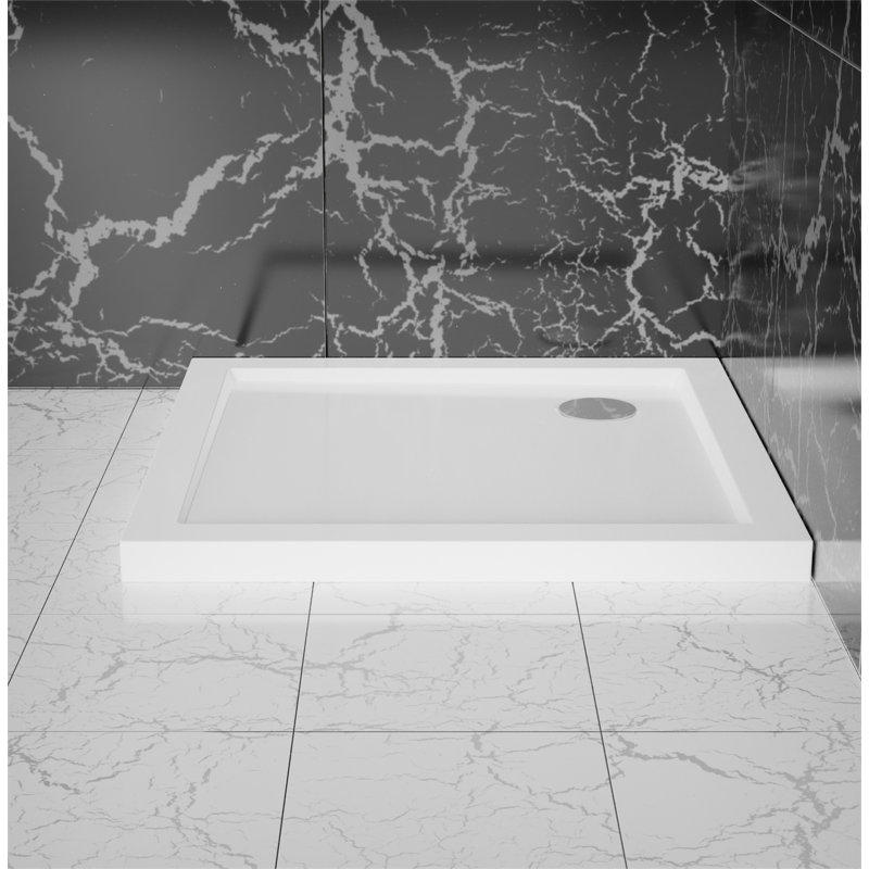 32'' W 32'' D Square Shower Base