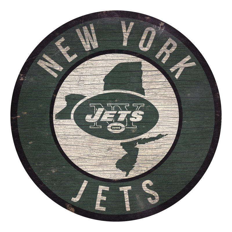 NFL, print on wood, Jets de New York