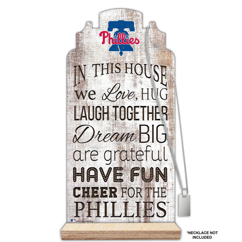 Freestanding 2 - Hook Coat Rack, Philadelphia Phillies