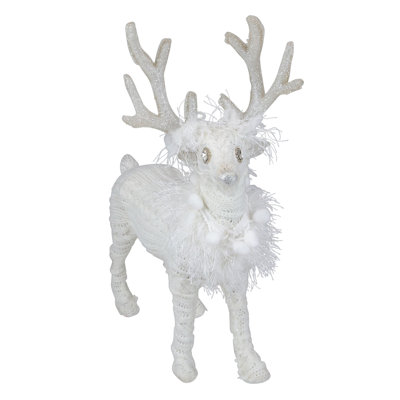 Figurine de Noël renne 13,5 po