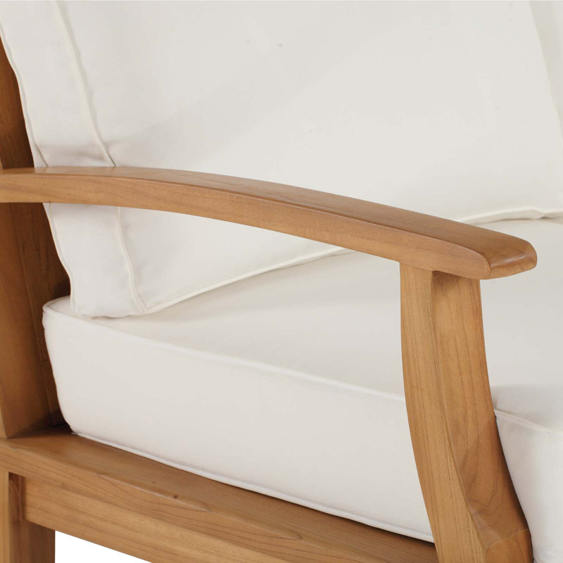 Ensemble de patio extérieur 7 pièces Modway Pier, Blanc