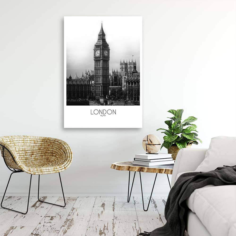 Leinwandbild City Of London Big Ben