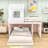 Playhouse Twin Over Full Bunk Bed With Farmhouse Design And Ladder-811808522