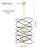 Inamae 8 - Light Dimmable Geometric Chandelier