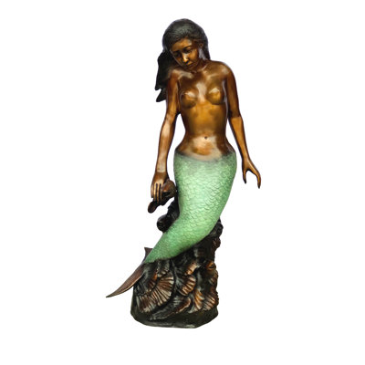 Marmaid avec fontaine à poisson