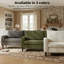 79" Upholstered Corduroy Sofa with Square Arms and Cushion Back-50256861