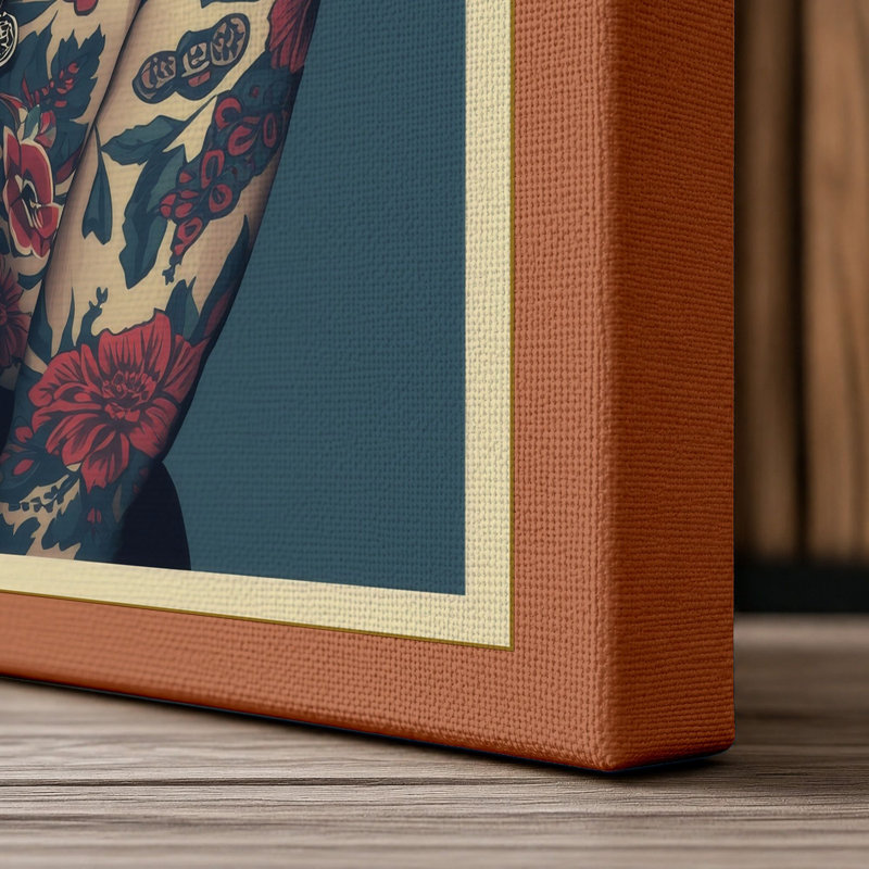 Print, 24x16 - 61.0 x 40.6 cm, Terracotta Border