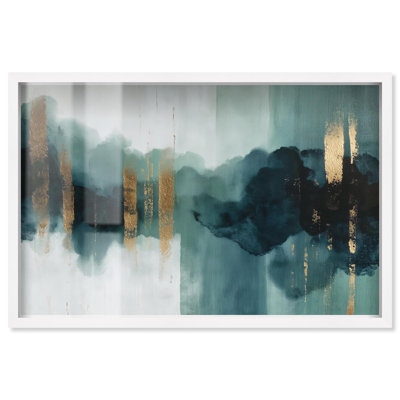 «Teal Fog III» par Art Remedy