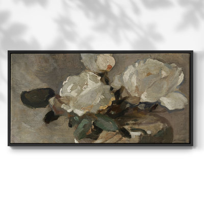 Botanical Series-CDVI- Toile tendue avec châssis tendue, prête à être accrochée