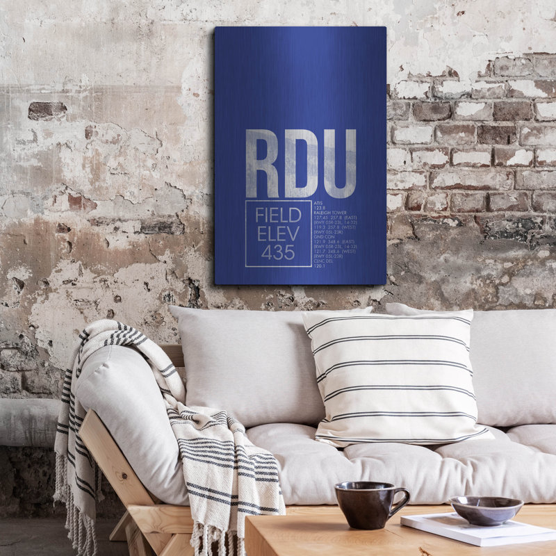 " RDU ATC " by O8 Left, 36" H x 24" W