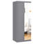 2 Door Wardrobe with Mirror-97707804