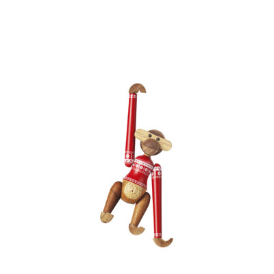 Monkey Christmas Jumper 2024 Mini Teak/Limba