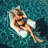 Big Joe Captain's Float No Inflation Needed Pool Lounger, Sweet Shells Peach Double Sided Mesh, Quick Draining Fabric, 3 Feet-1102659123