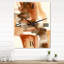 Jazzmine - Horloge murale moderne à encre liquide abstraite-509710061