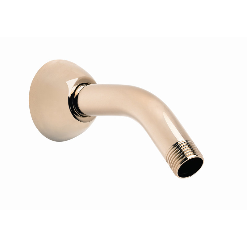 5.5" Shower Arm and Flange, Brass