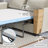 Latitude Run 77" Velvet Queen Pull Out Sleeper Loveseat with Memory Foam Mattress-805547597-805547593