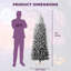 Lighted Artificial Christmas Tree-1837109996