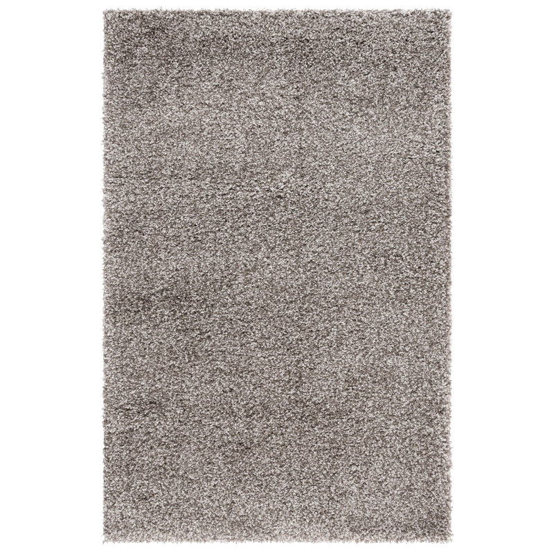 Tapis de couleur unie à poils longs Hudson Performance, Rectangle 4 pi x 6 pi