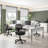 Techni Mobili Midback Mesh Task Office Chair
