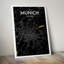 Munich City Map - No Frame Print-275277768