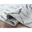 Tapis bleu marine à imprimé floral Abani Cruz CRU130A-1578180971