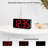 Alarm Clock For Bedroom, Large Big Numbers Display With Brightness Dimmer, Electric Bedside Desk Clock With USB Charging Port-2036385169