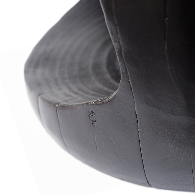 Hollow Side Table, Noir