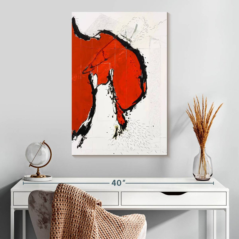 Avery Abstract Splash III, 30" H x 20" W