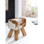 Osier Solid Wood Accent Stool