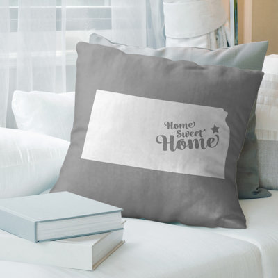 Home Sweet Throw Pillow