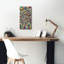 «Epic Graffiti», art abstrait 4 po par Rey Klimt, art mural sur toile, 12 po x 24 po