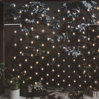 Christmas Net Light with 8 Modes Xmas Trees Light Outdoor LED Lights