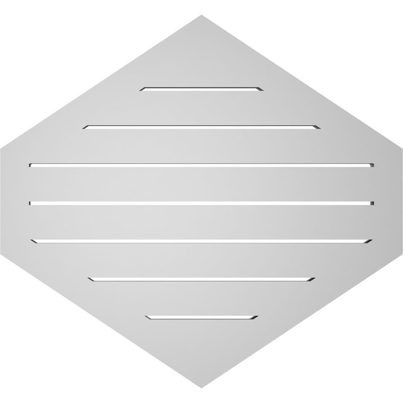 Pente verticale verticale en uréthane 8 pi, H 1,5 po x l 28 po x L 26 po