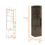 Armoire de bar 8 tablettes à 2 bouteilles brun foncé-1043169780