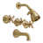 Unlacquered Satin Brass