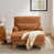 Rust Orange Polyester Blend