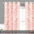 Adalen Floral Watercolor Double Layers Blackout Room Darkening Lined Thermal Insulated Energy Saving Window Curtains 2 Panels-370286632-371624679
