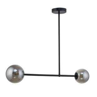 Roma 2 - Light Black Sputnik Pendant