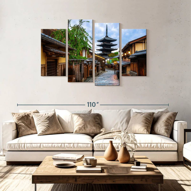 Rue Marchelle Kyoto Sannenzaka, H 48 po x l 75 po