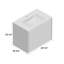 Trieu 29.75'' Single Bathroom Vanity with Acrylic Top-23265333