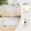 Table pliante portative 4 pi 4 po poids pliable intérieur et extérieur 135 kg-747622040