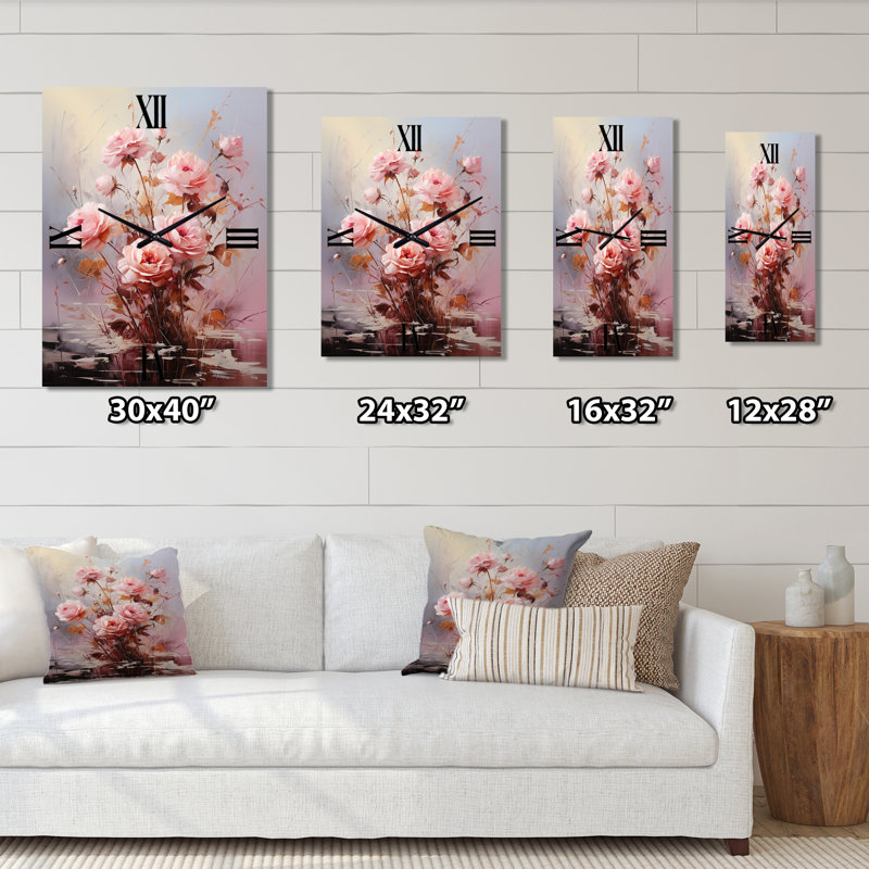 Jerom - Floral Wall Clocks, Grand