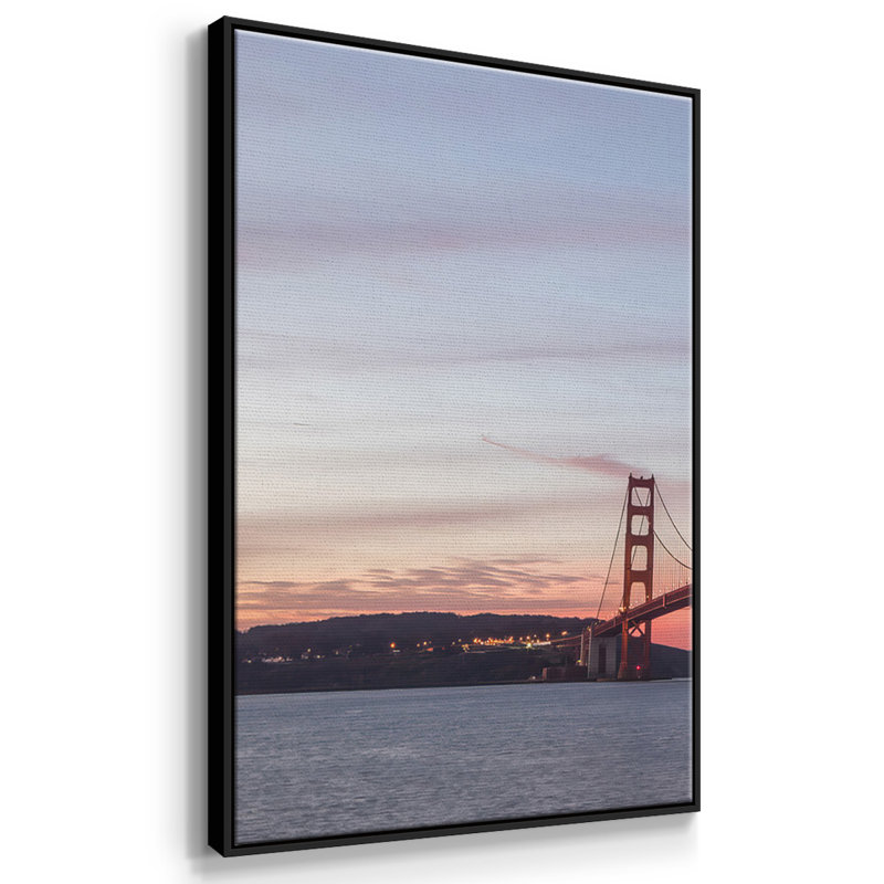 Golden Gate Span 3 pièces, Cadre noir, H 24 po x l 48 po x P 2 po