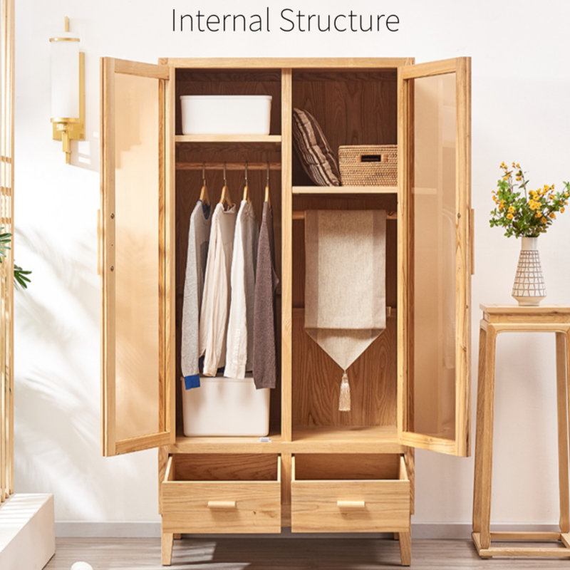 Simple And Light Luxury Glass Wardrobe