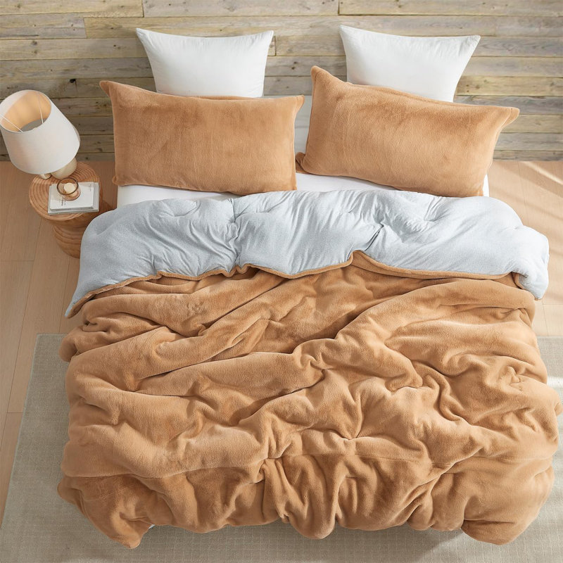 Ensemble d'édredon en polyester, Édredon pour très grand lit + 2 très grandes ta