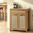 Rattan Sideboard Buffet Cabinet