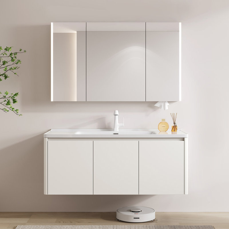 Armoire de salle de bain simple de style nordique