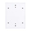 Meuble-lavabo double 71,1 po avec plateau en résine-928593590